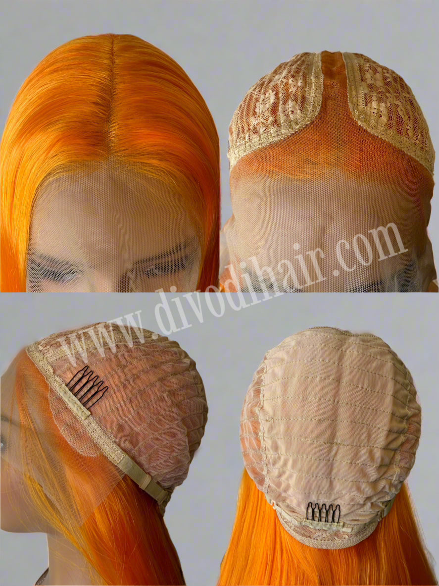 Orange-Blossom-T-Part Lace Front Wig