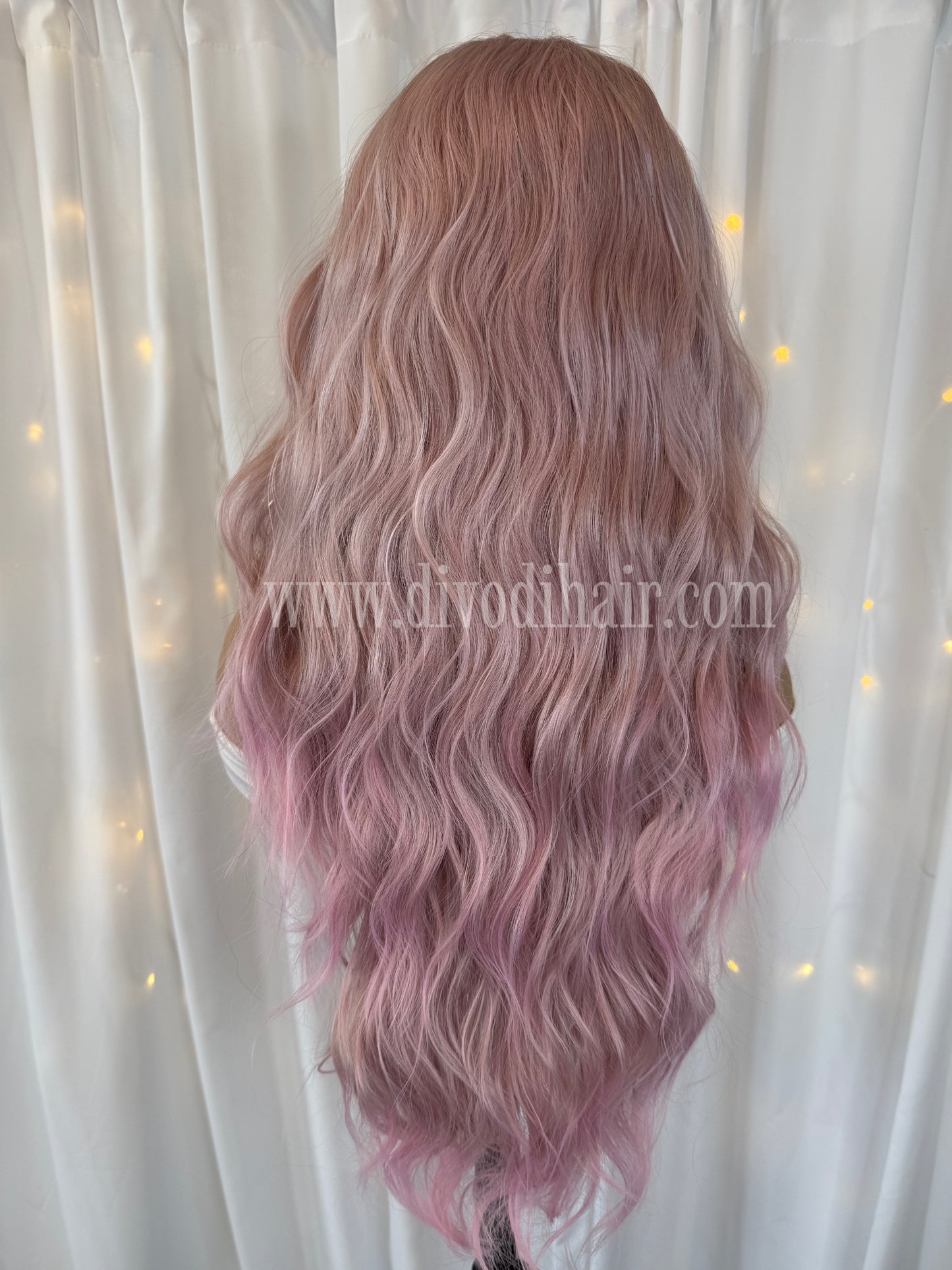 Alina-Messy Wave Curl-(13x4) Lace Front Wig