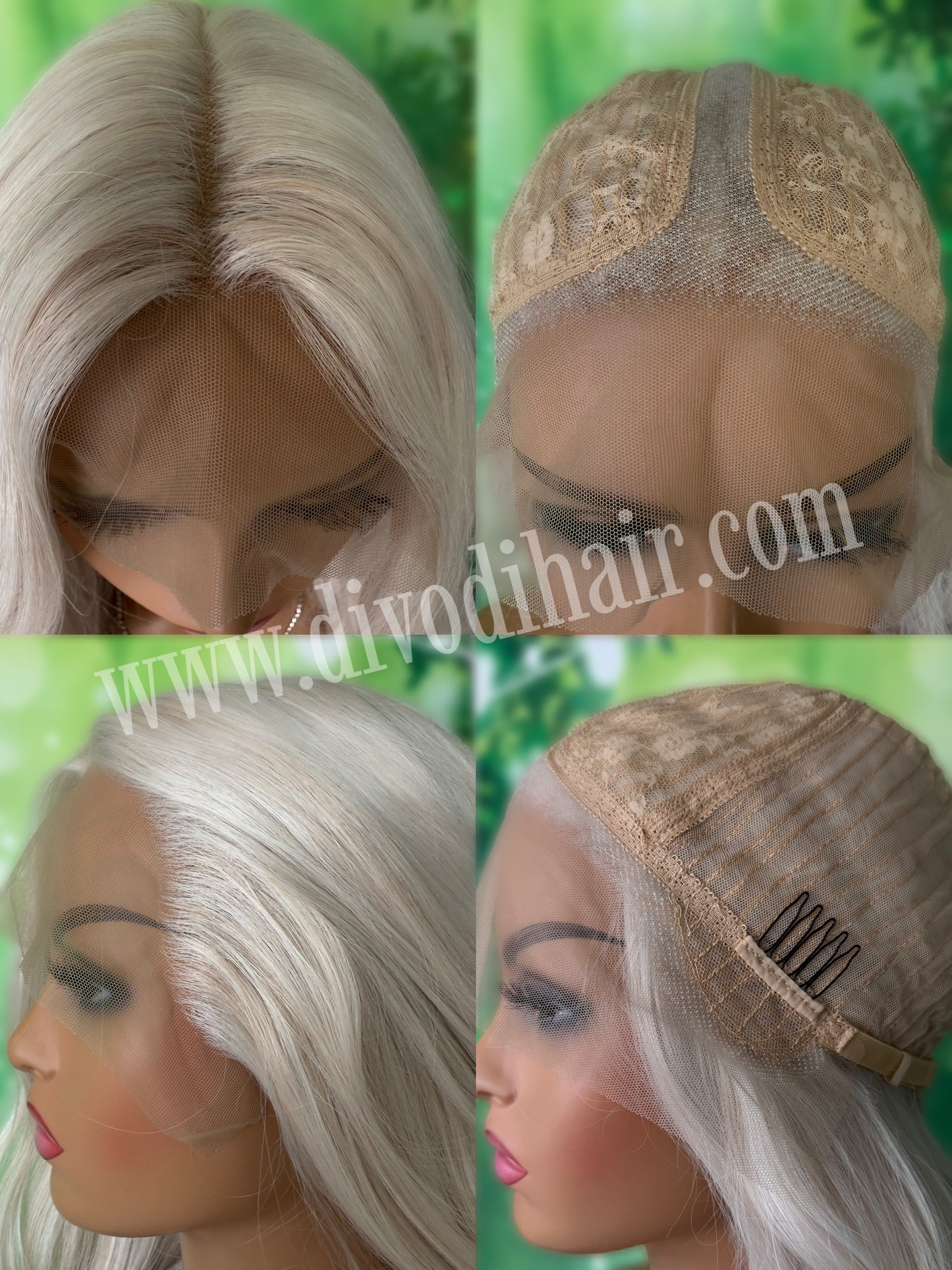 Platinum Blonde- (T-Part) Wig-DH317