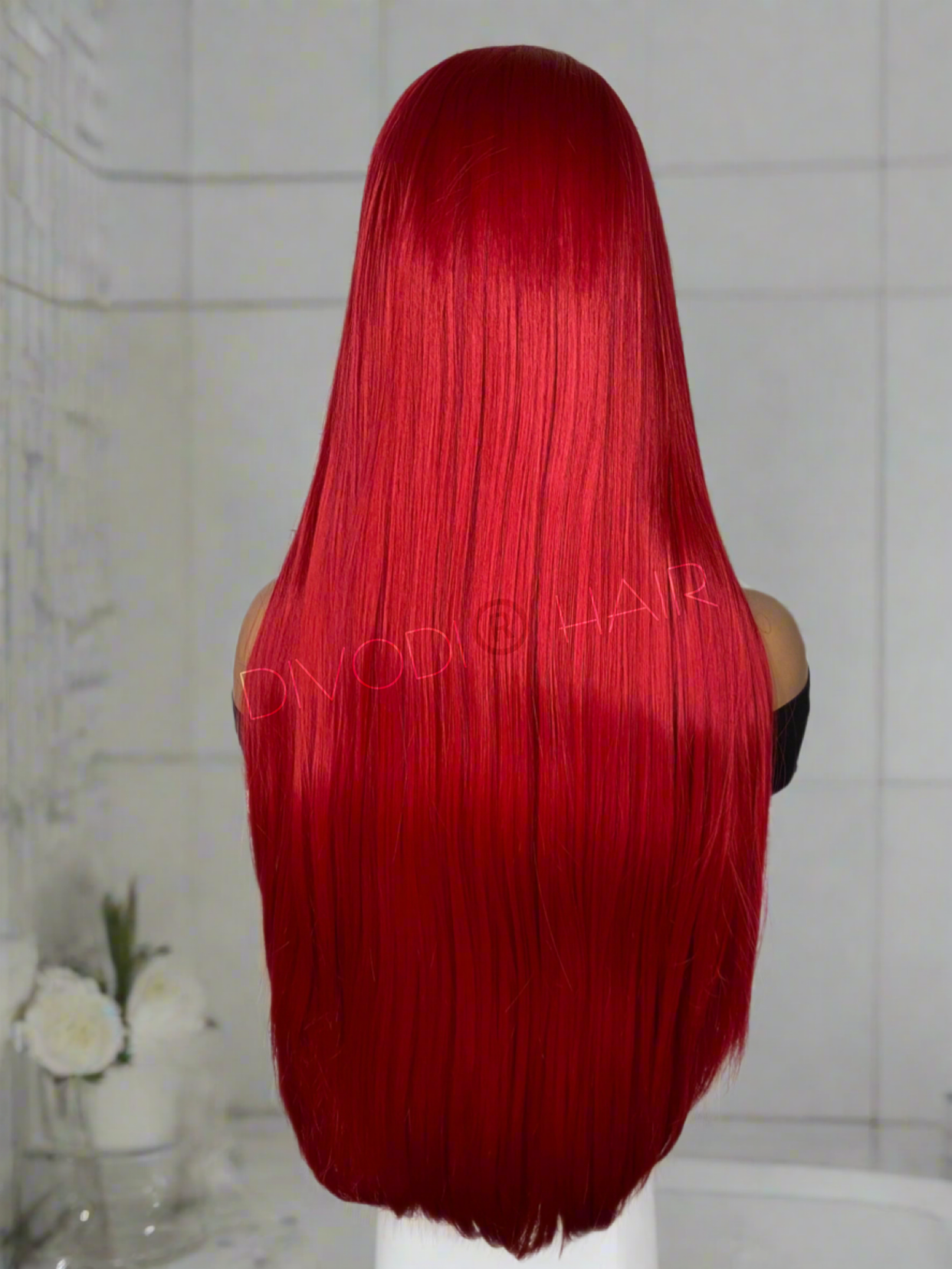 Red-(13x3) Lace Front Wig