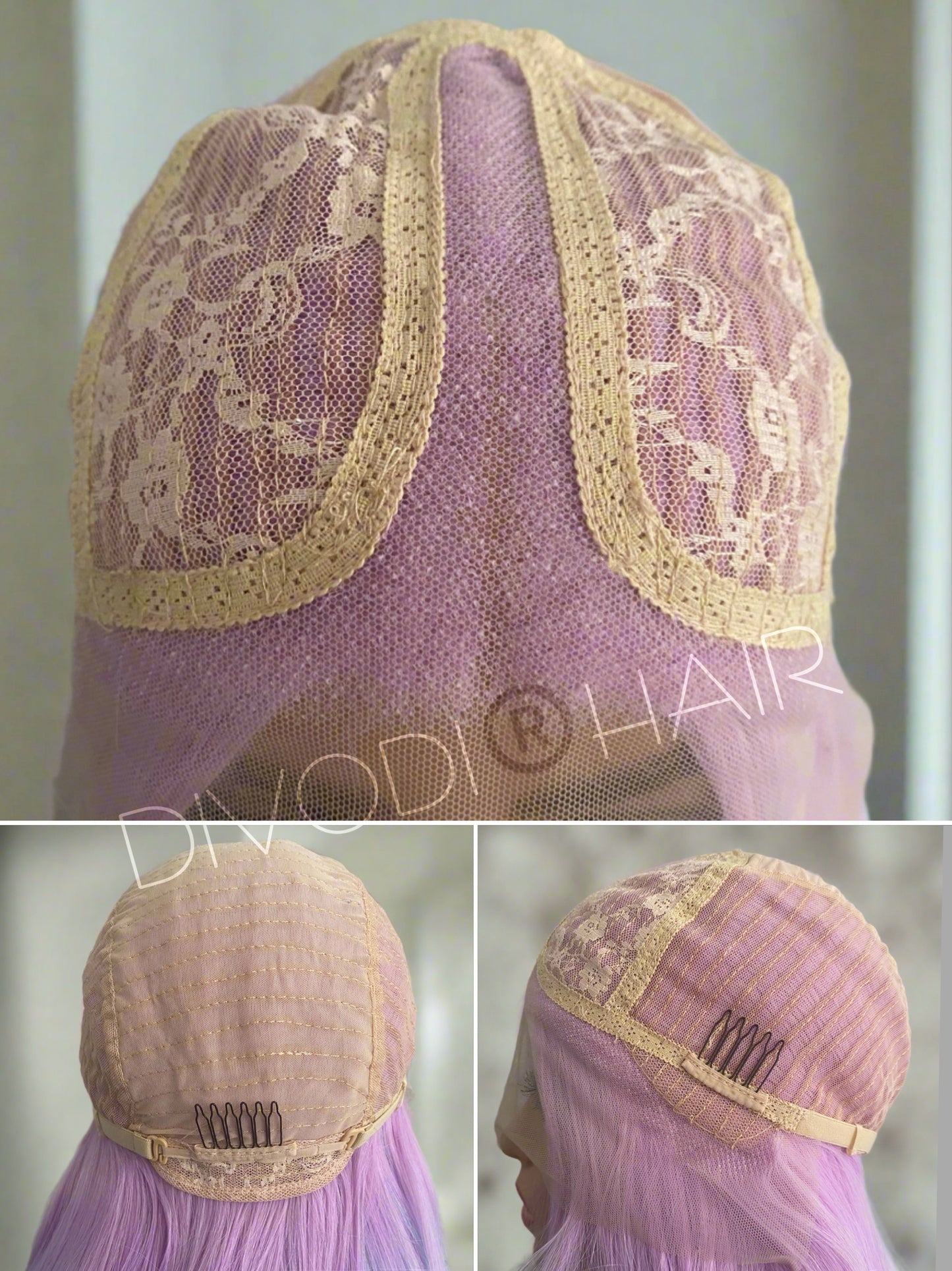 Rainbow-T-Part Lace Front Wig