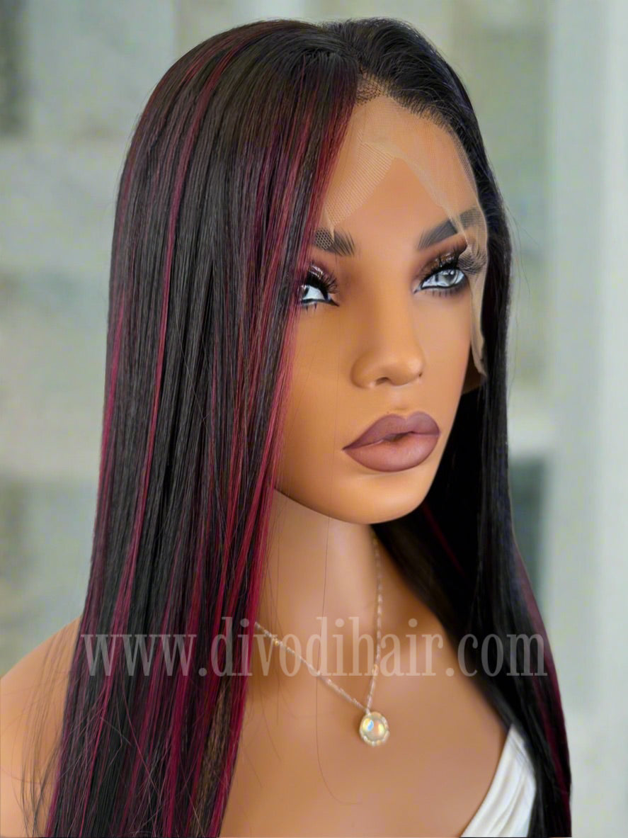 Eden-Futura Fiber-(13x6) Lace Front Wig
