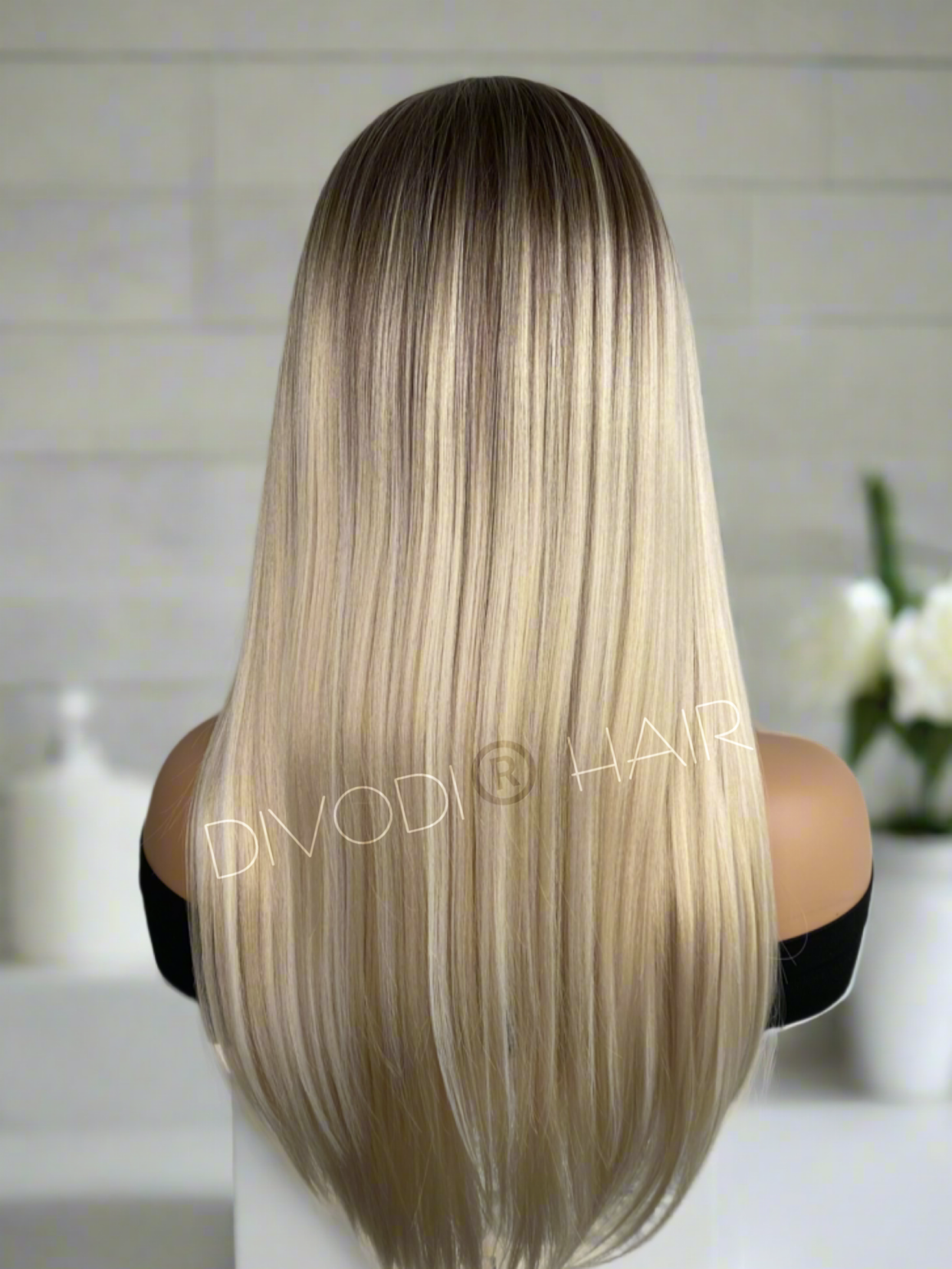 Vienna-Ombre Blonde Futura Fiber (13x4) Lace Front Wig