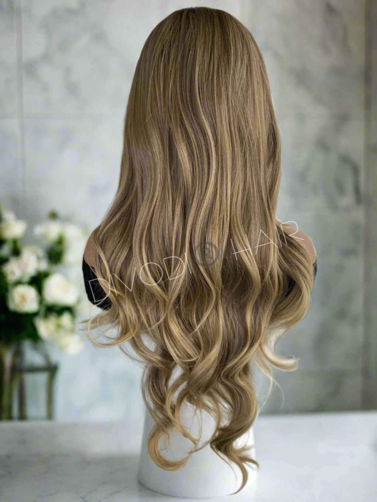 Belle-Dark Blonde-Futura Fiber-(13x3) Lace Front Wig