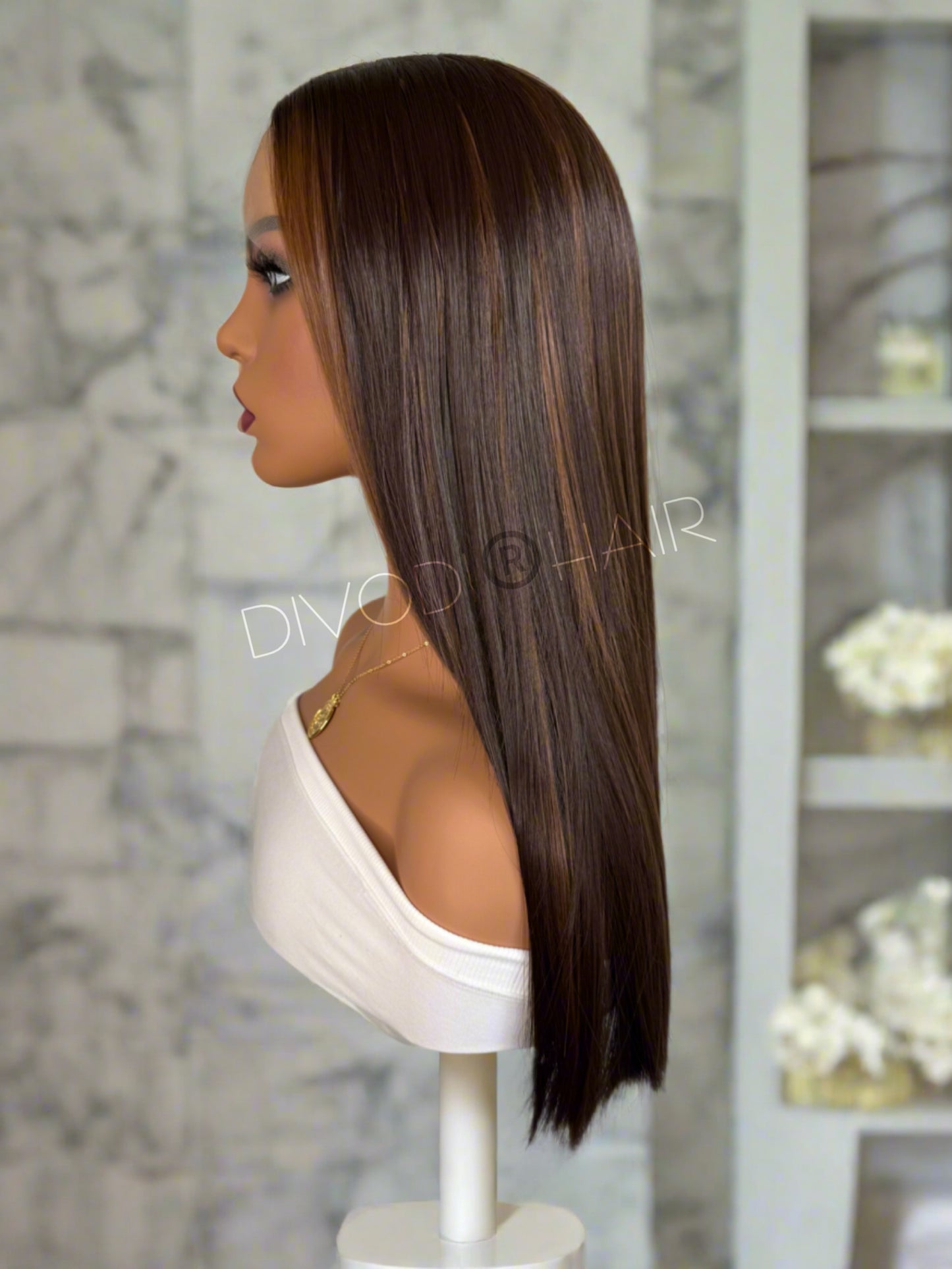 Daisy-Futura Fiber (13x3") Lace Front Wig
