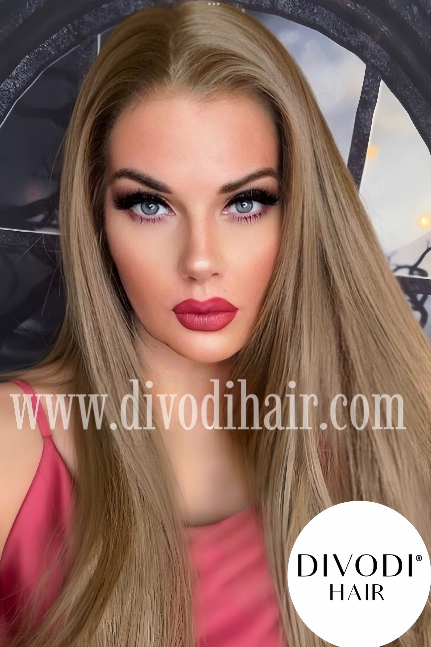 Brown-(13x6) Pre-cut Lace Front Wig-DH207