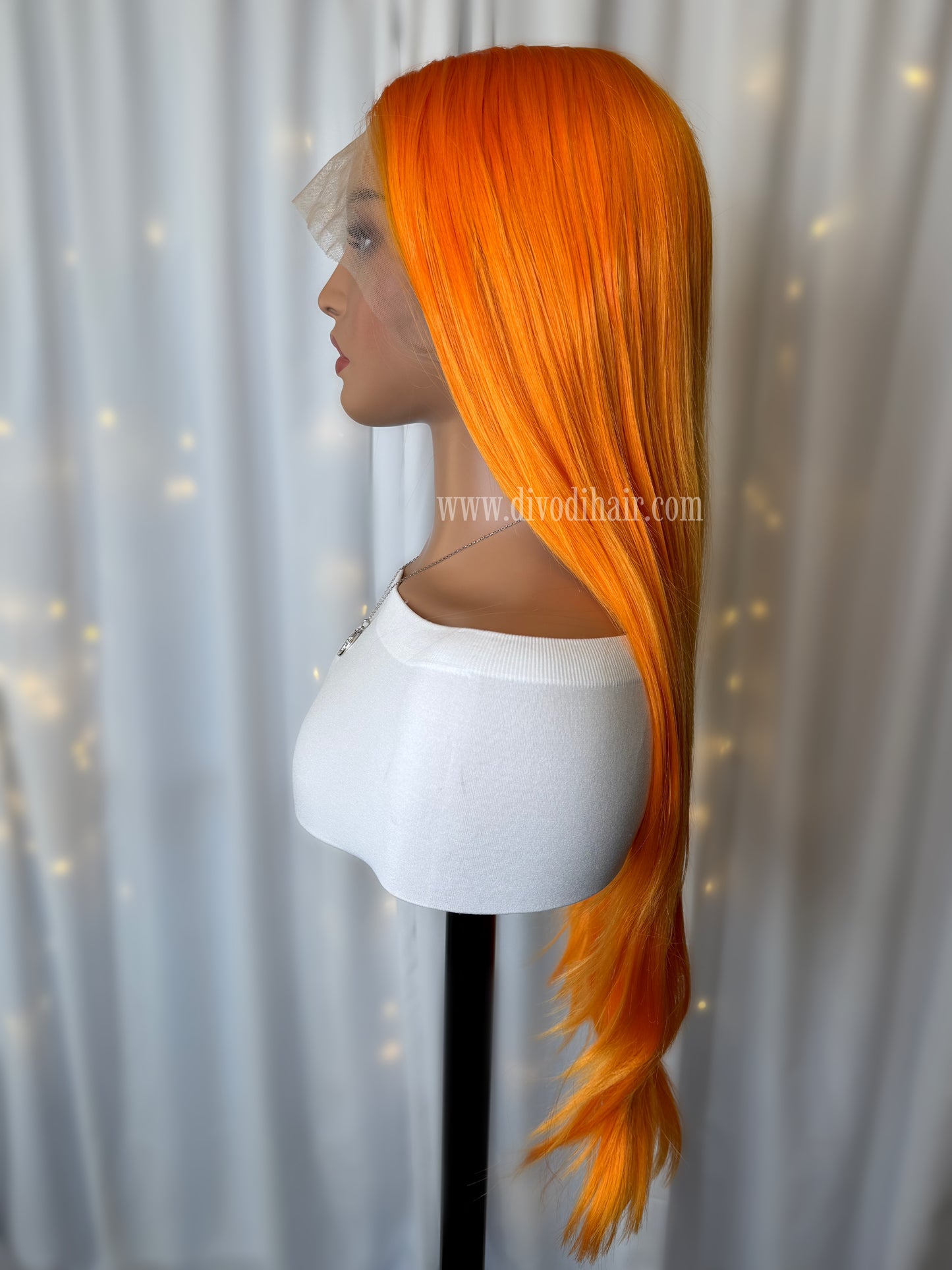 Orange-Blossom-T-Part Lace Front Wig