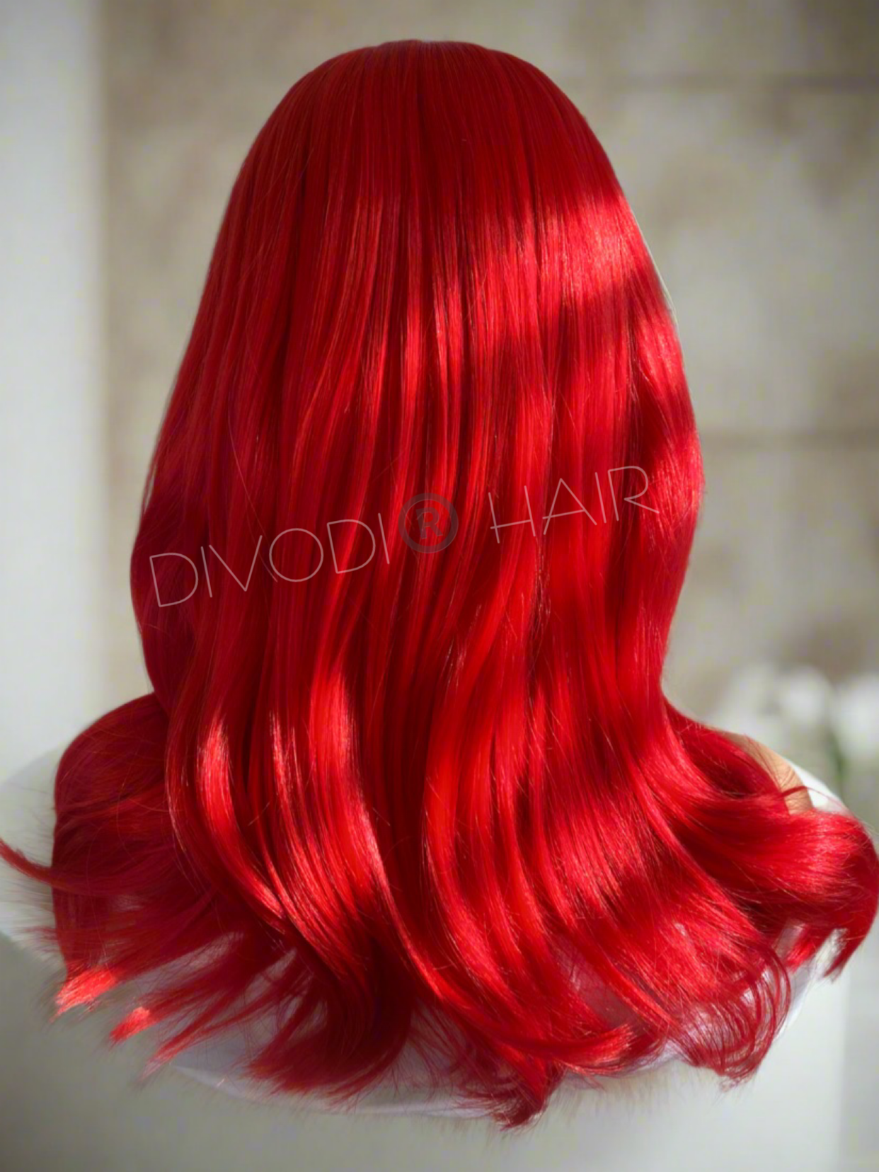 Sheila-Red T-Part Lace Front Wig
