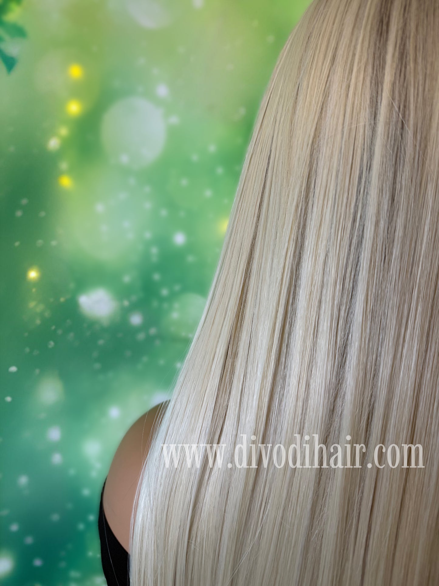 26” Rooted Blonde Wig-(13x3) Lace Front-Futura Fiber-DH309