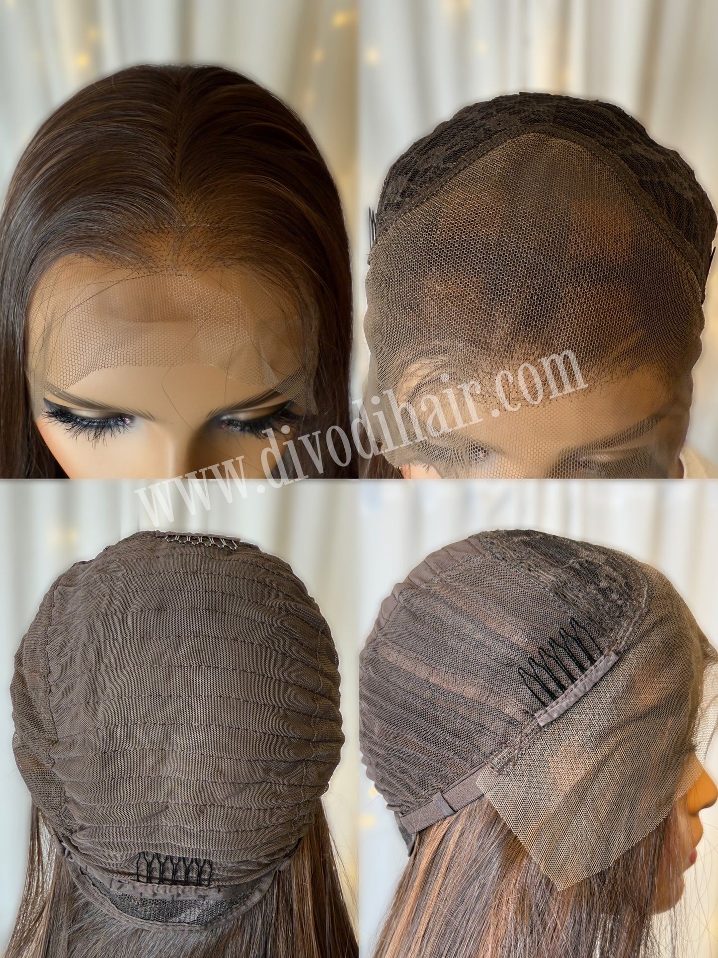 Baby-Brown/Highlights-Futura Fiber-(13x3) Lace Front Wig