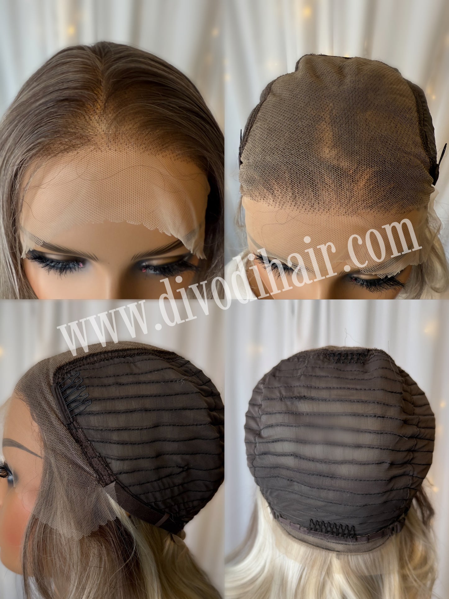 Rooted Ash Blonde Ombre/Balayage-DH302