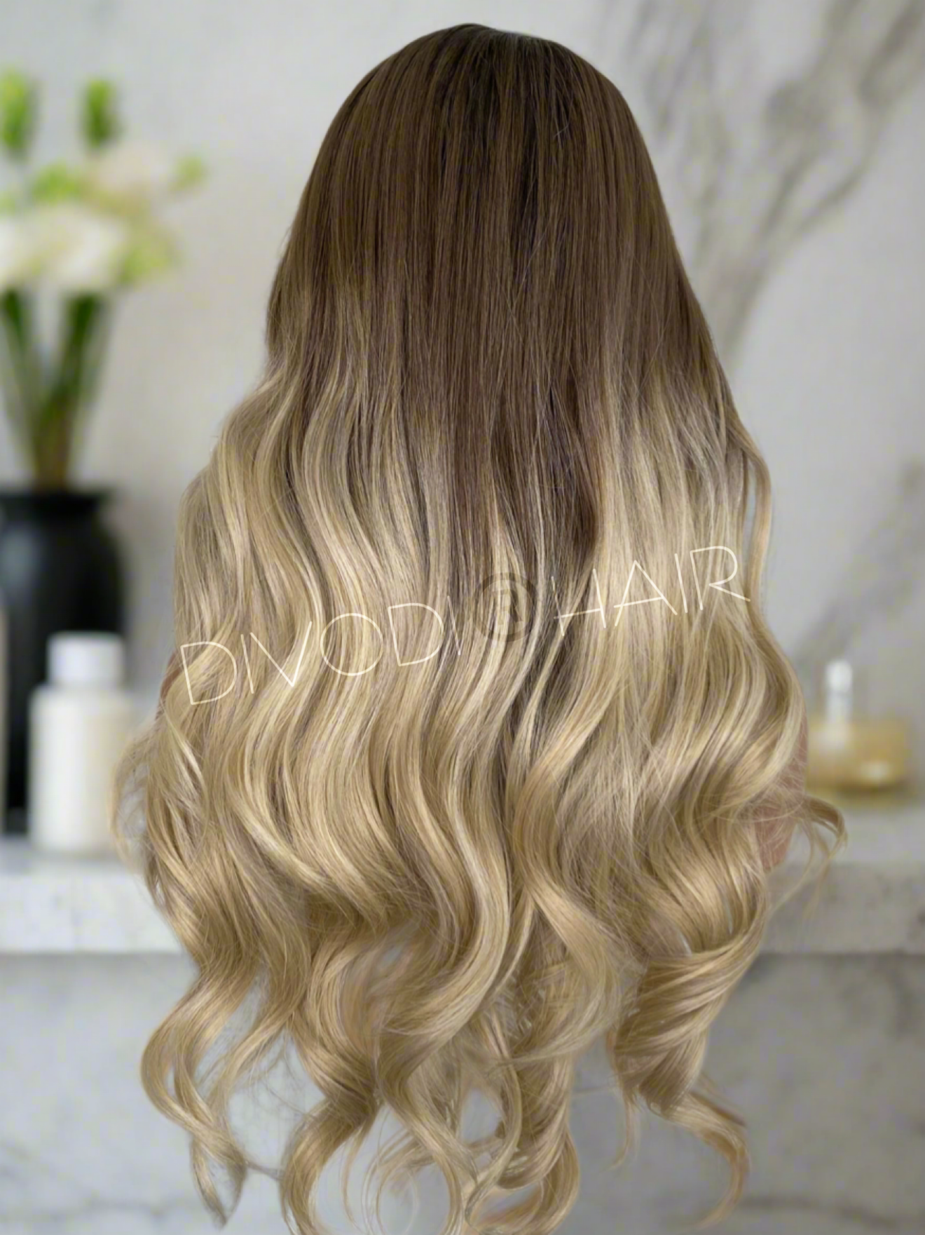 Kera-Brown/Blonde Balayage (13x3) Lace Front Wig