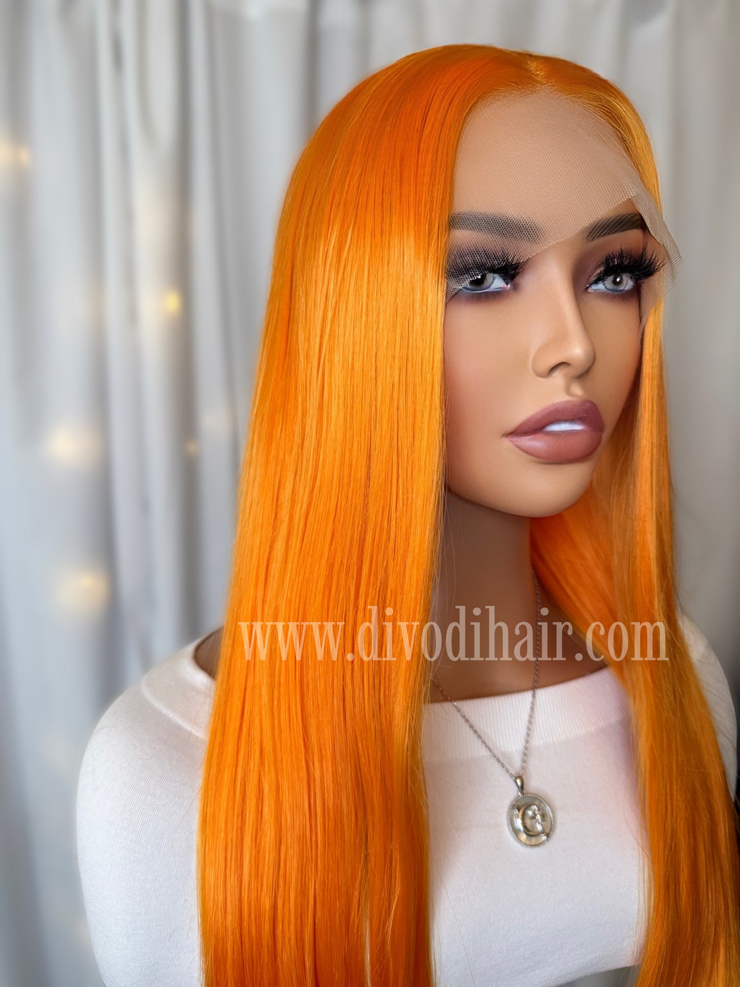 Orange-Blossom-T-Part Lace Front Wig