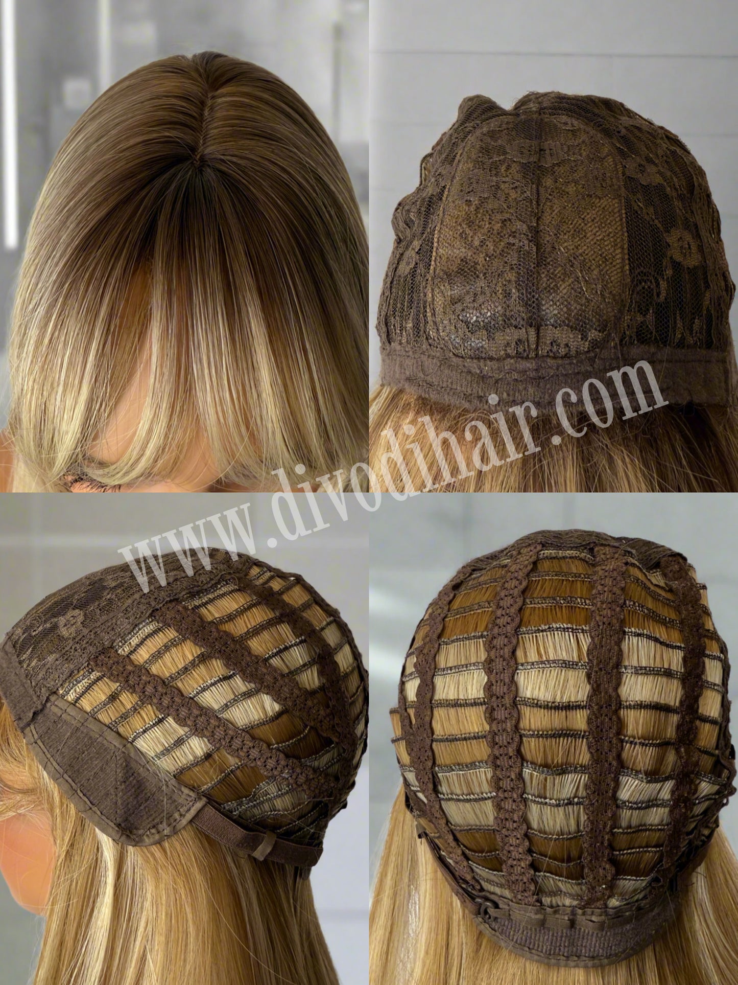 Harper-Blonde Wig With Bangs