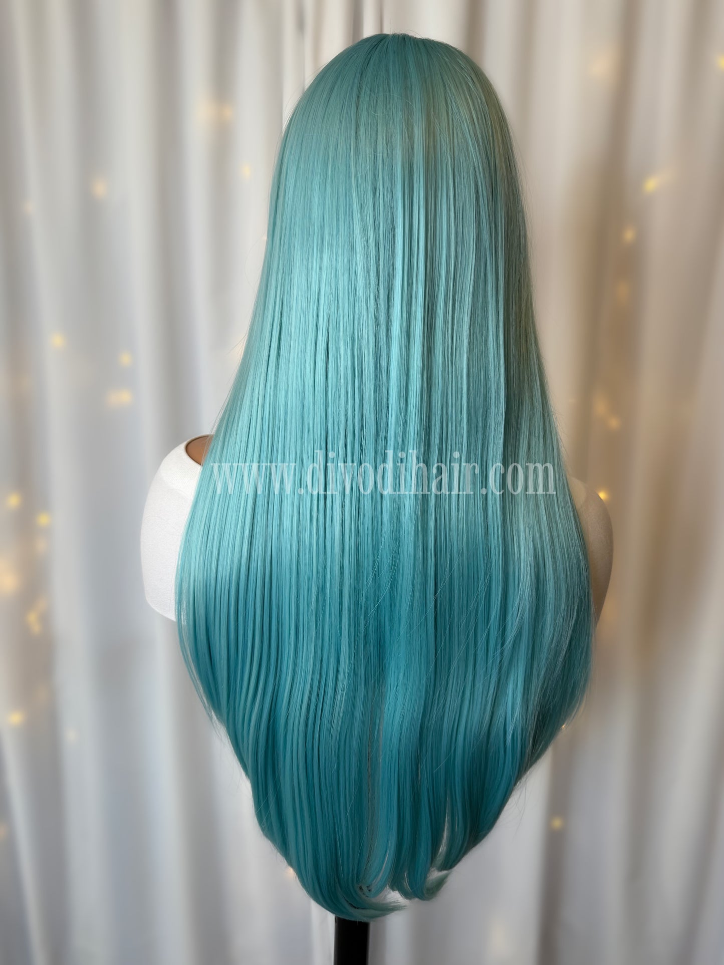 Aqua-Blossom-T-Part Lace Front Wig