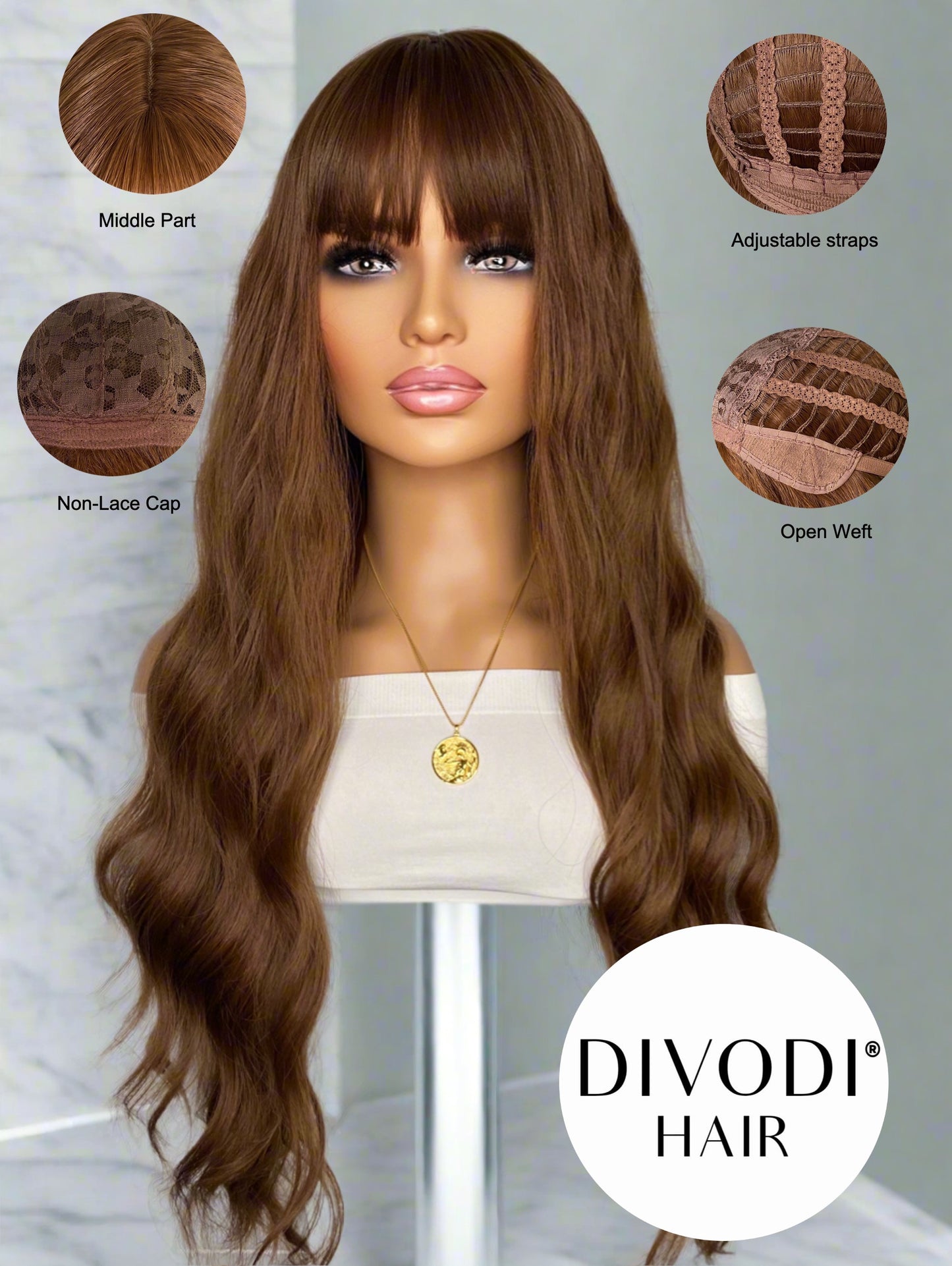 Emma-with Bangs Non-Lace Wig