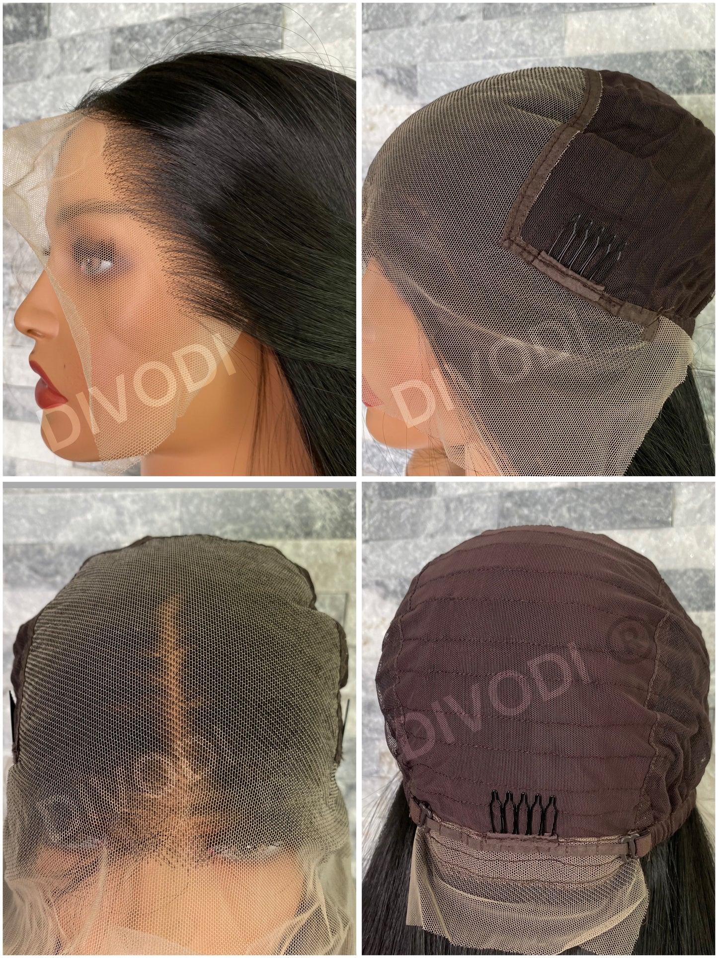 Nova-Black Futura Fiber (13x6) Lace Front Wig