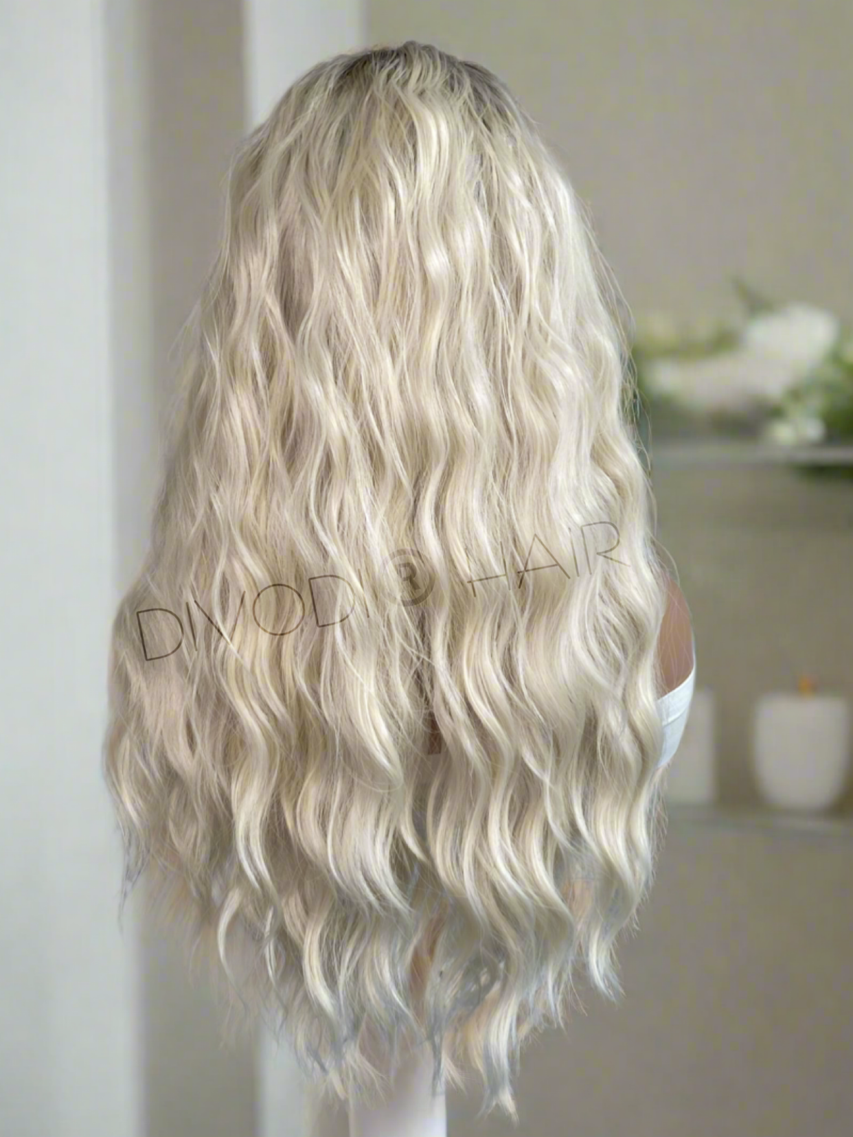 Samantha-Ombre Blonde Futura Fiber (13x4) Lace Front Wig