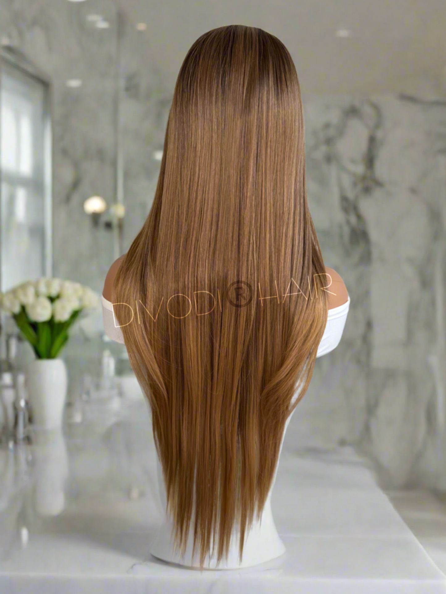 Artemis-Ombre Brown-(13x3) Lace Front Wig