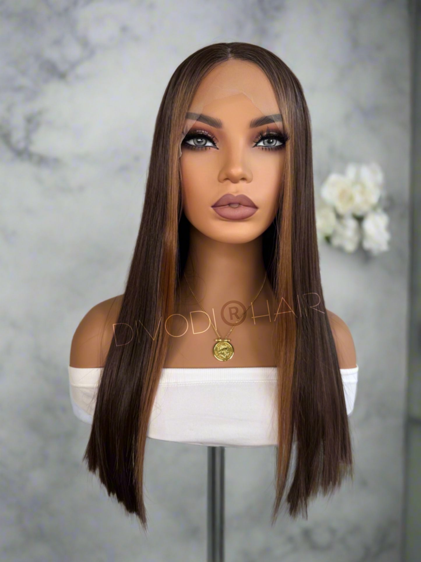 Daisy-Futura Fiber (13x3") Lace Front Wig