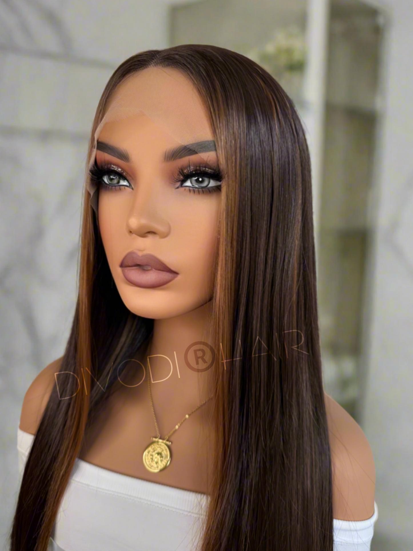 Daisy-Futura Fiber (13x3") Lace Front Wig