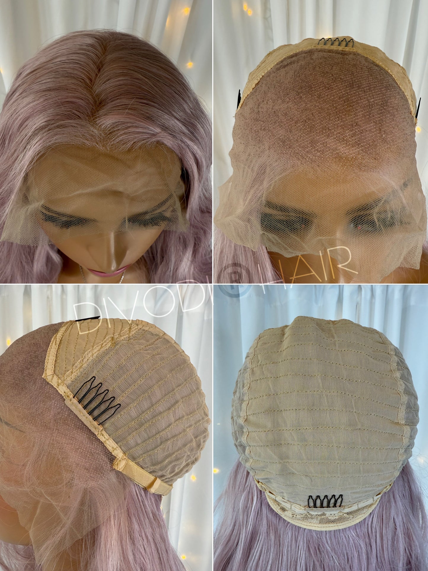 Alina-Messy Wave Curl-(13x4) Lace Front Wig