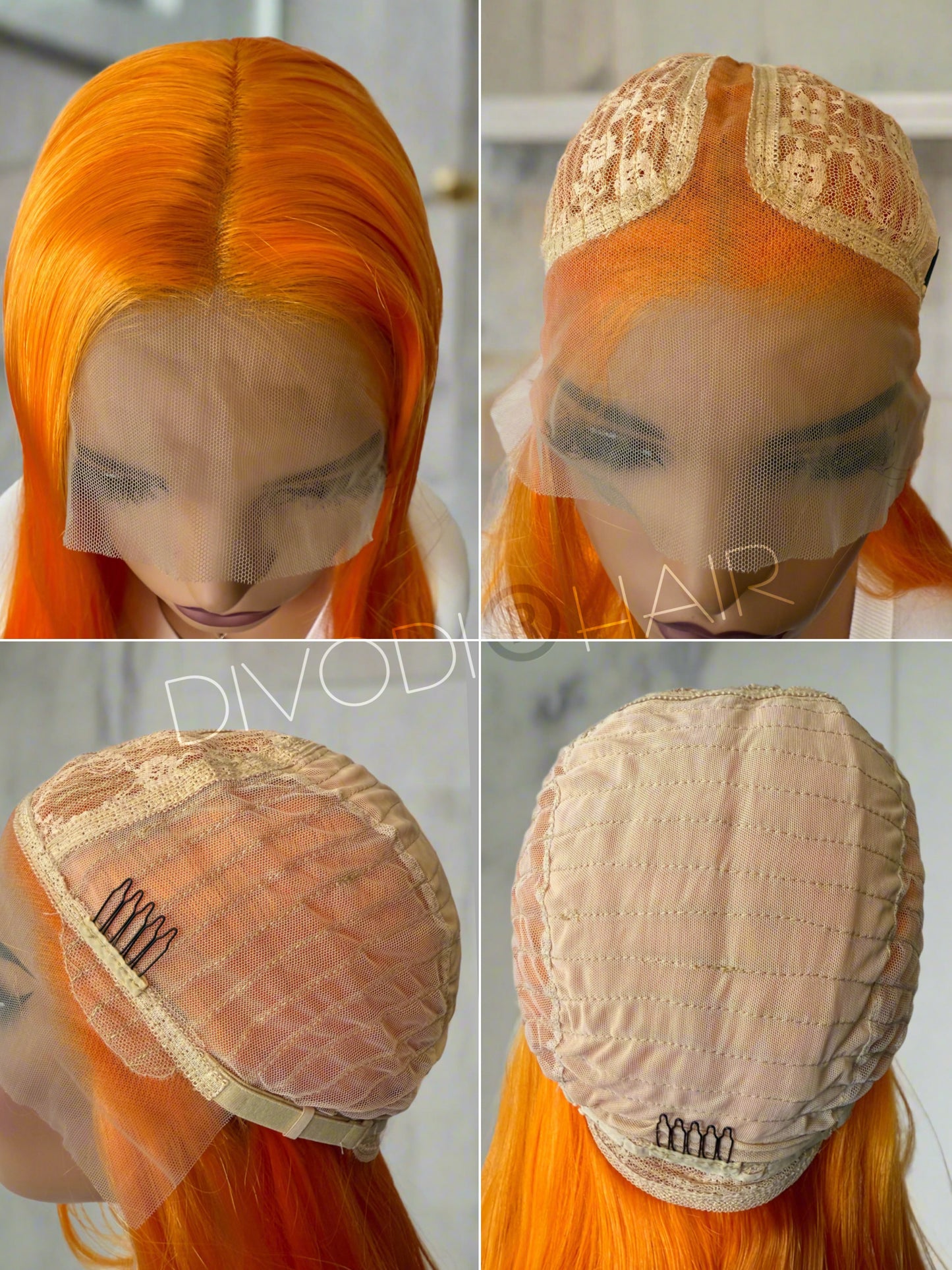 Orange-Blossom-T-Part Lace Front Wig