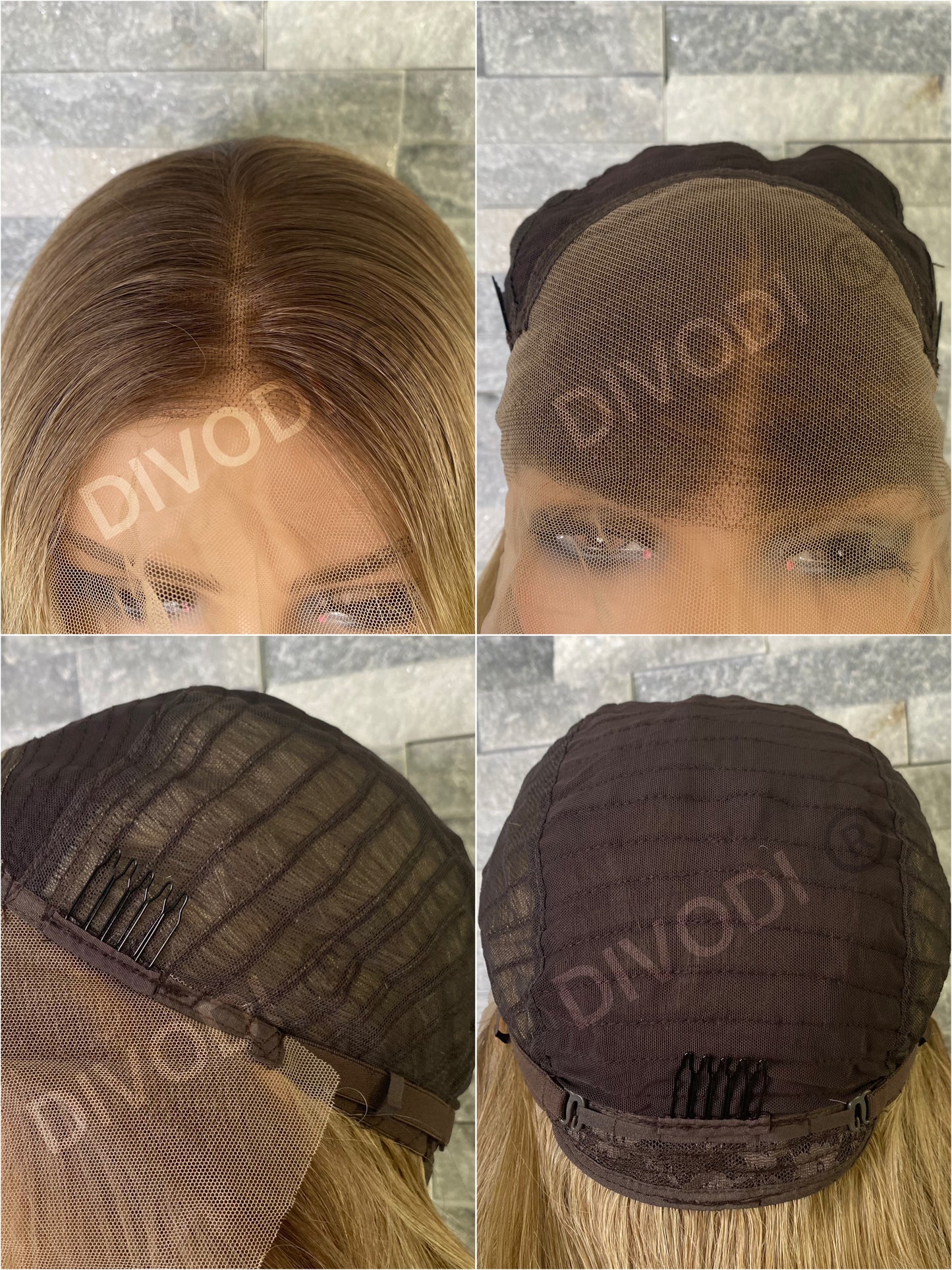 Belle-Dark Blonde-Futura Fiber-(13x3) Lace Front Wig