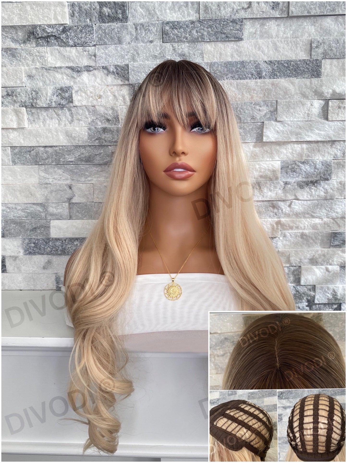 Candice-Long Layered-with Bangs-Non-Lace Wig