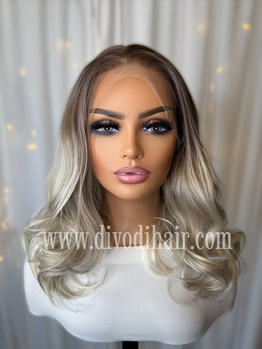 Rooted Ash Blonde Ombre/Balayage-DH302