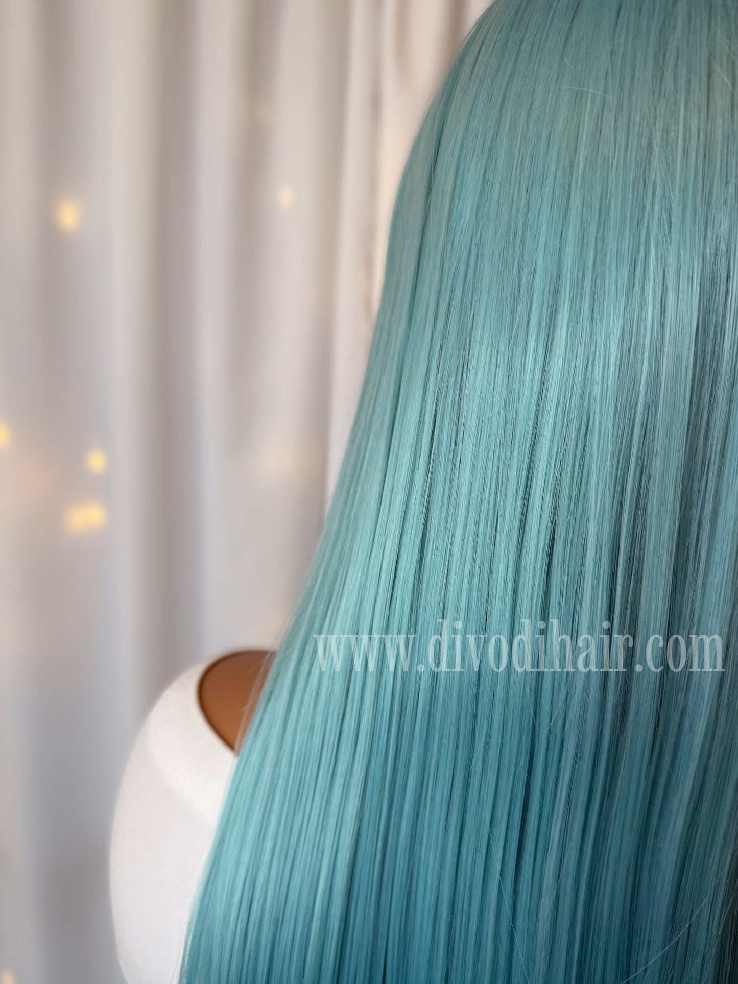 Aqua-Blossom-T-Part Lace Front Wig