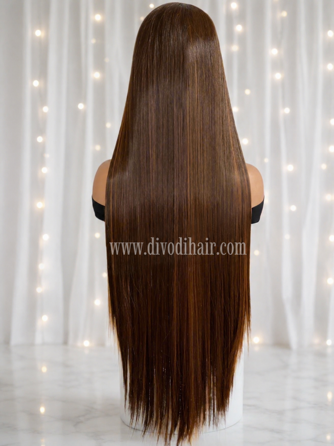 Eve-Brown/Highlights Futura Fiber (13x4) Lace Front Wig