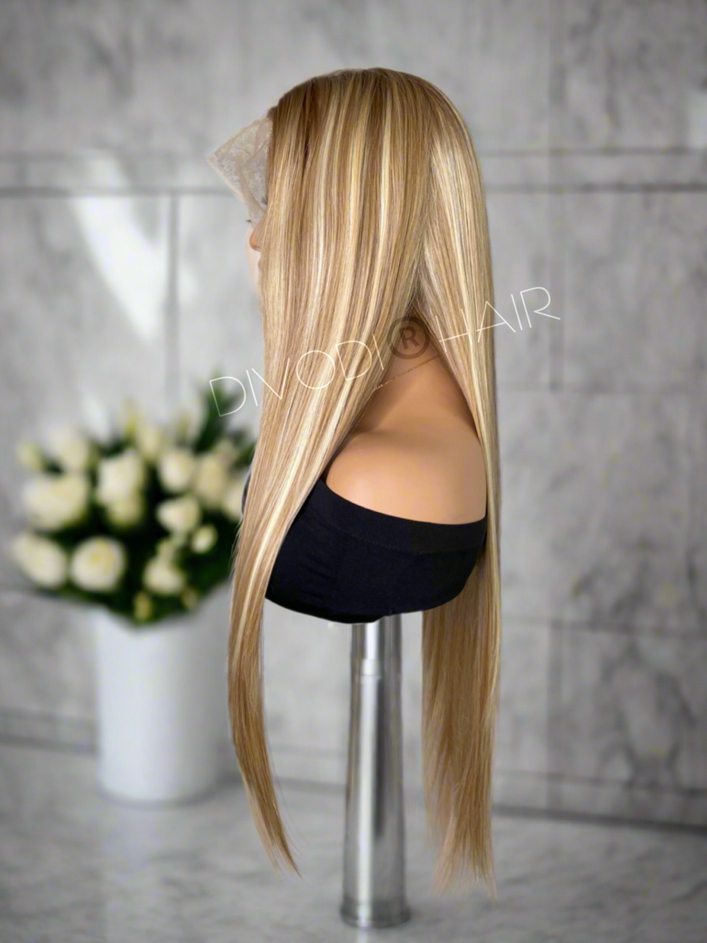 Victoria-Futura Fiber-(13x6") Lace Front Wig