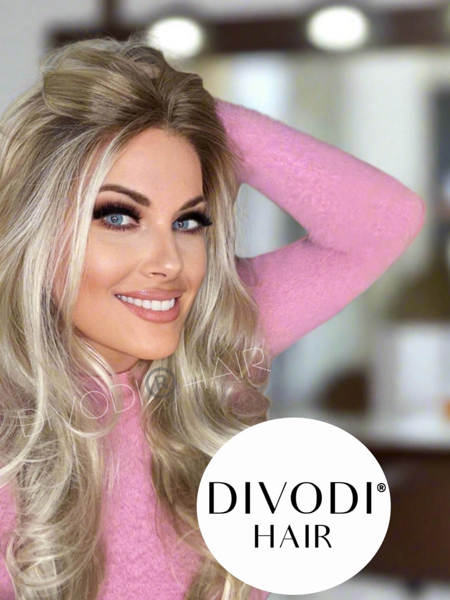 Vanessa-Ombre Blonde Futura Fiber (13x4) Lace Front Wig
