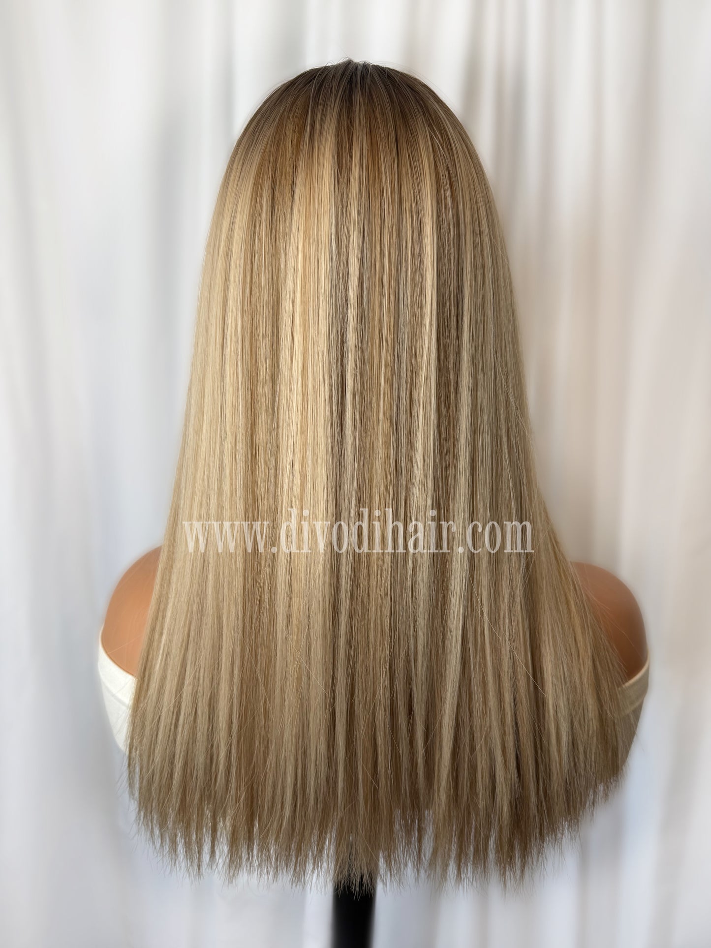 Harper-Blonde Wig With Bangs