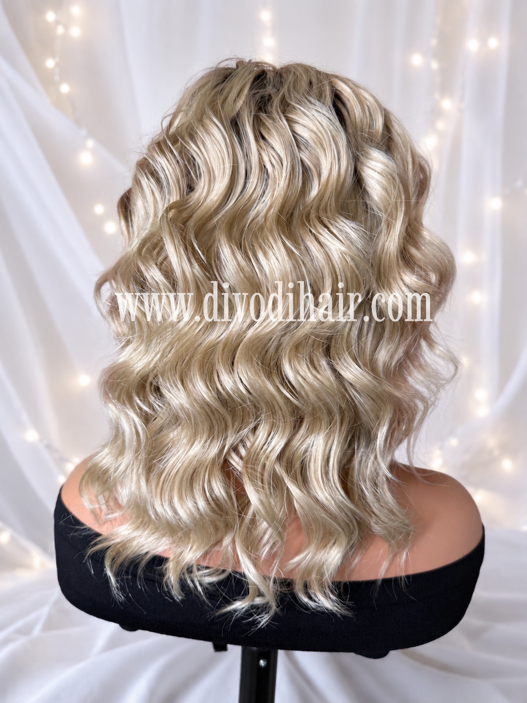 Ombre Wavy Blonde-DH329