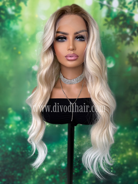 Ombre Blonde Long Wig-(13x3) Lace Front-DH316