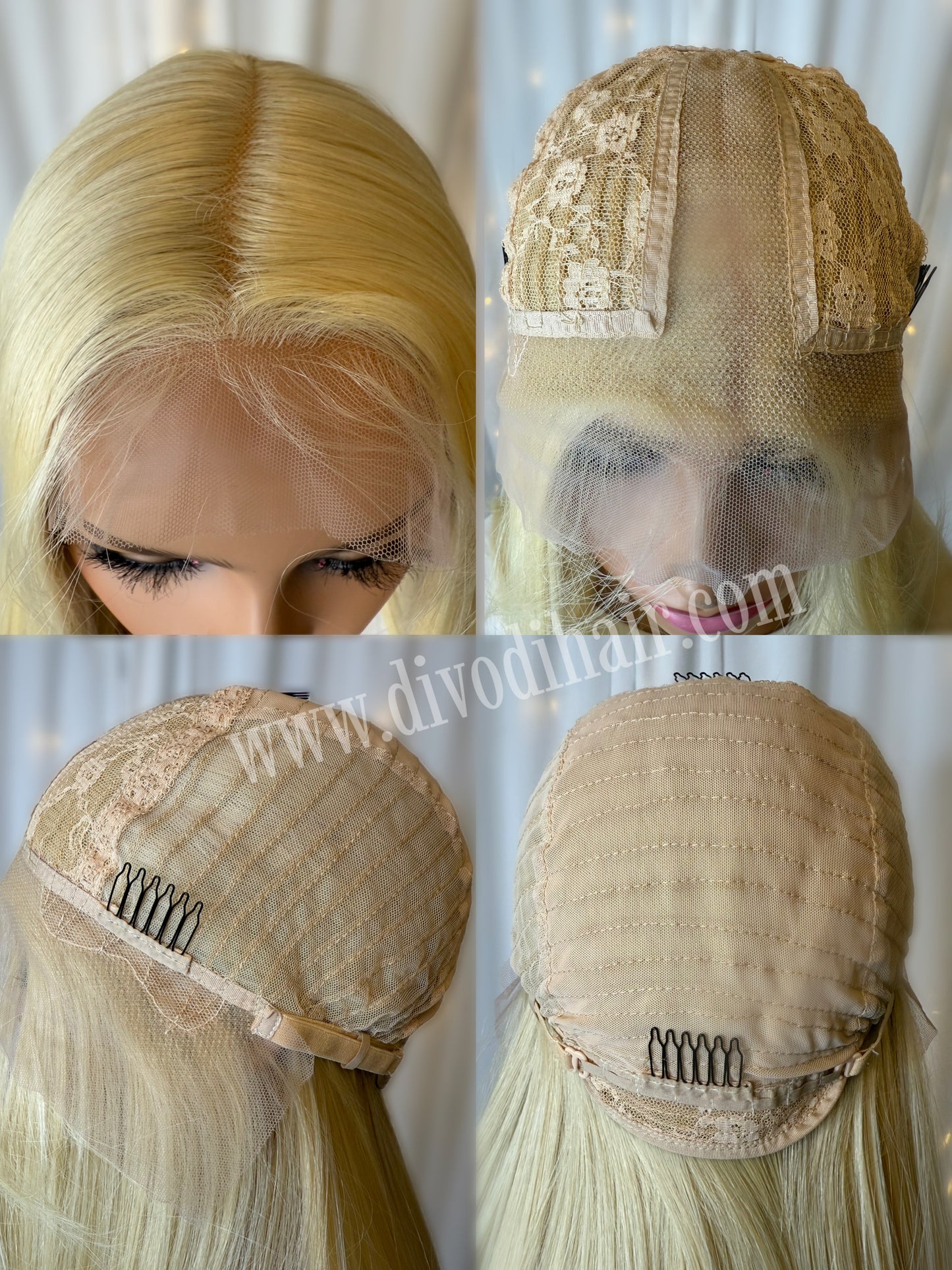 Sunshine-Golden Blonde T-Part Lace Front Wig
