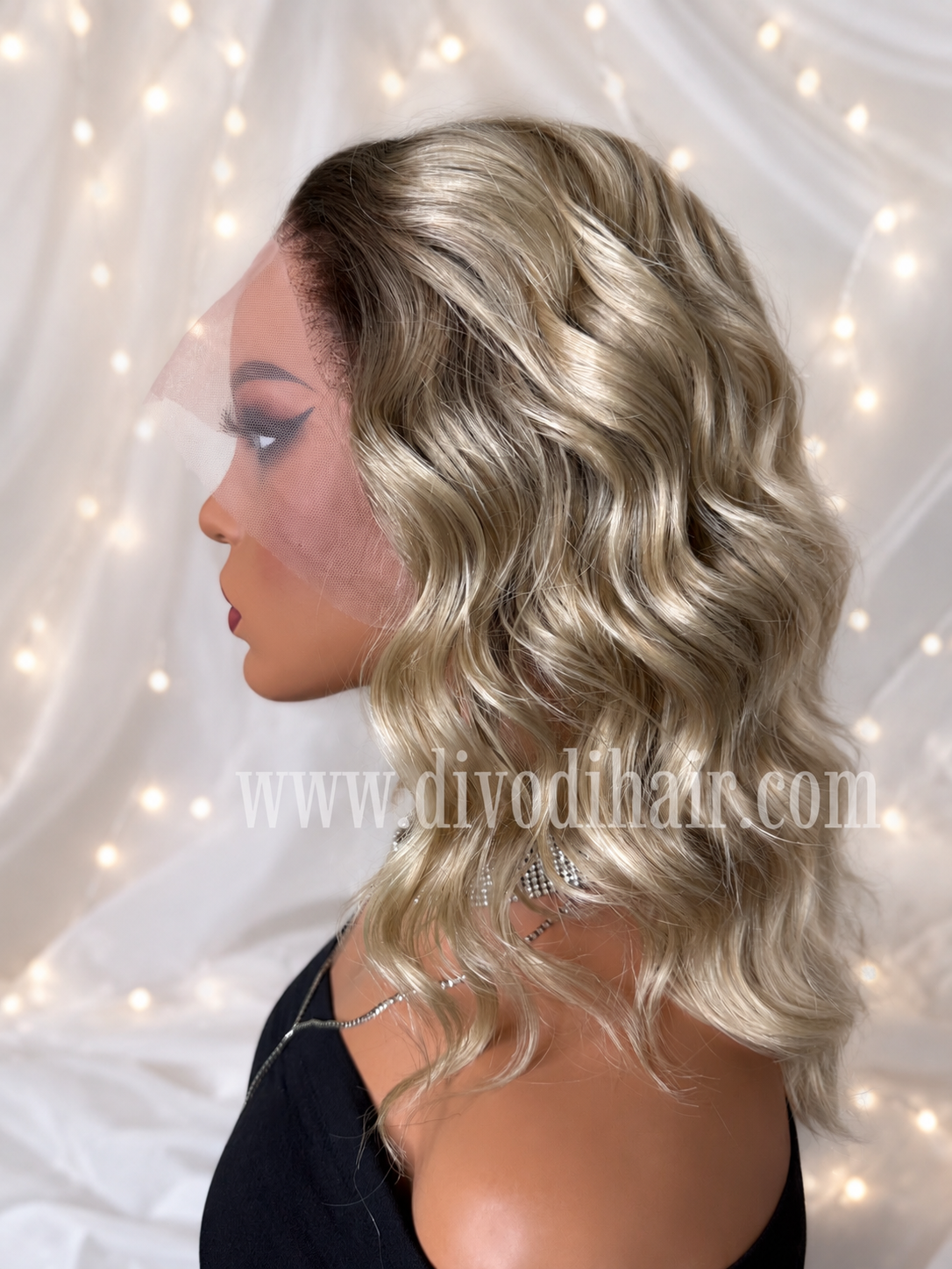 Ombre Wavy Blonde-DH329