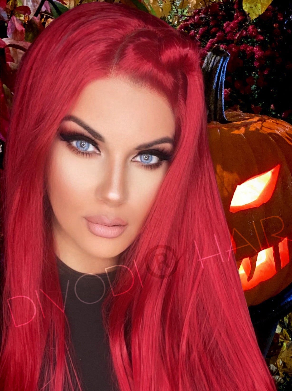 Red-(13x3) Lace Front Wig