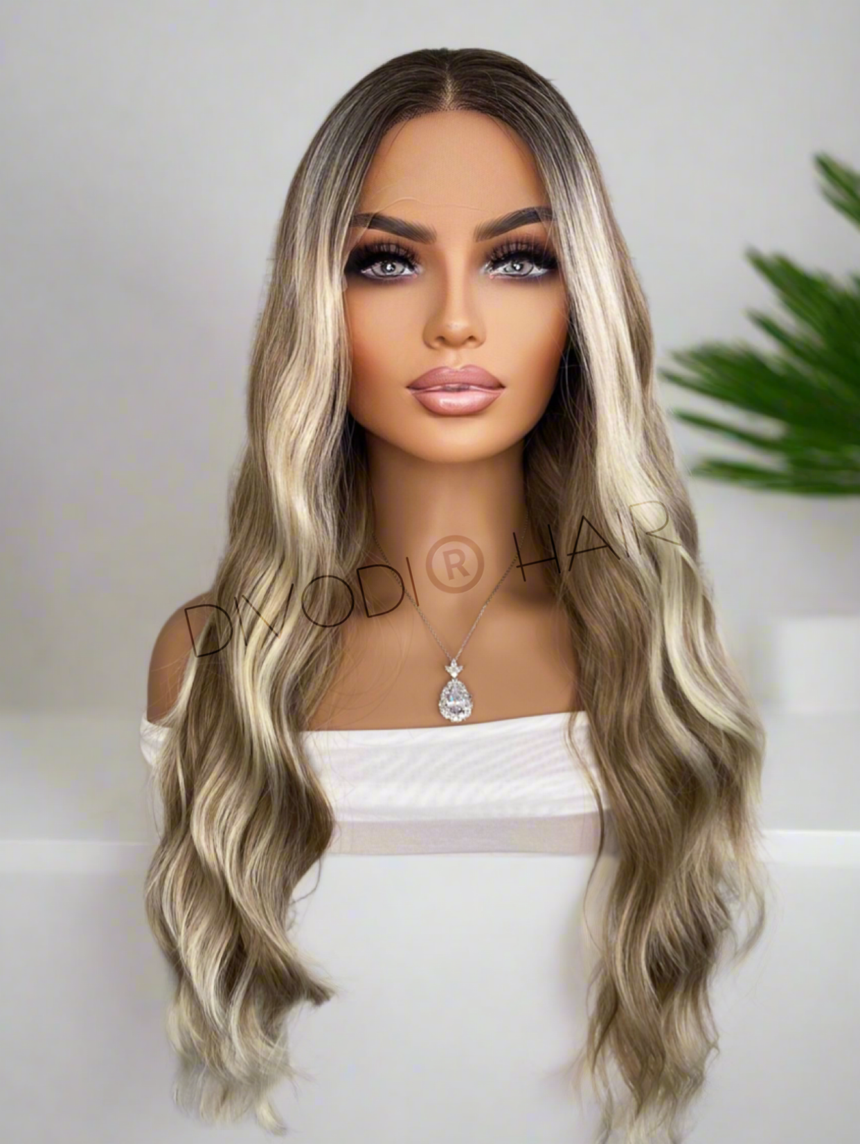 Natalia-Brown/Blonde Balayage-(13x3) Lace Front Wig