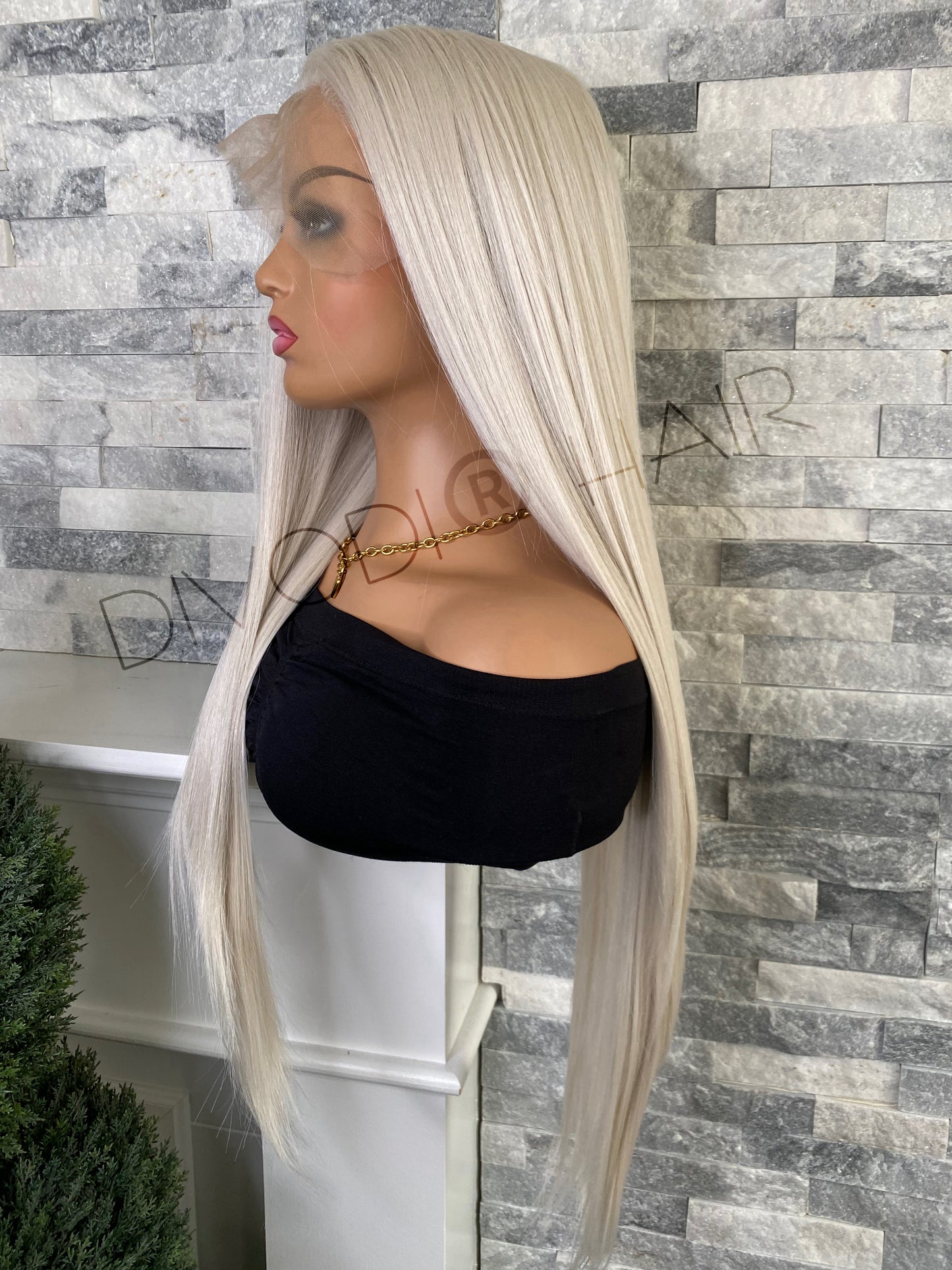 Heidi-Platinum Blonde Futura Fiber (13x4) Lace Front Wig