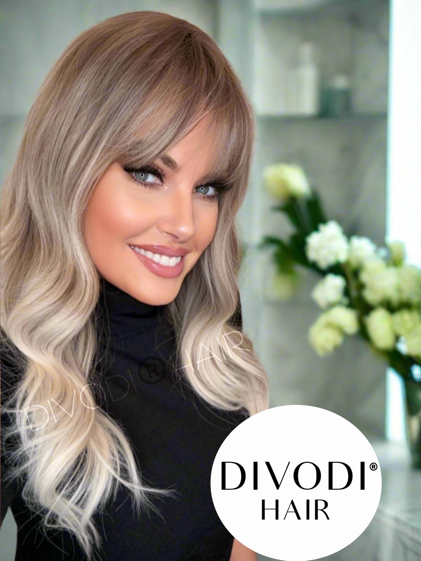 June-Blonde Balayage Non-Lace Wig