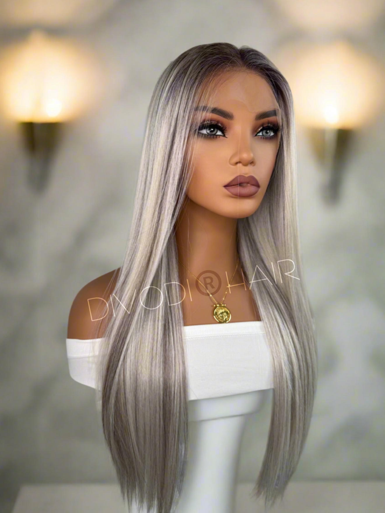 Trinity-Futura Fiber-(13x6) Lace Front Wig
