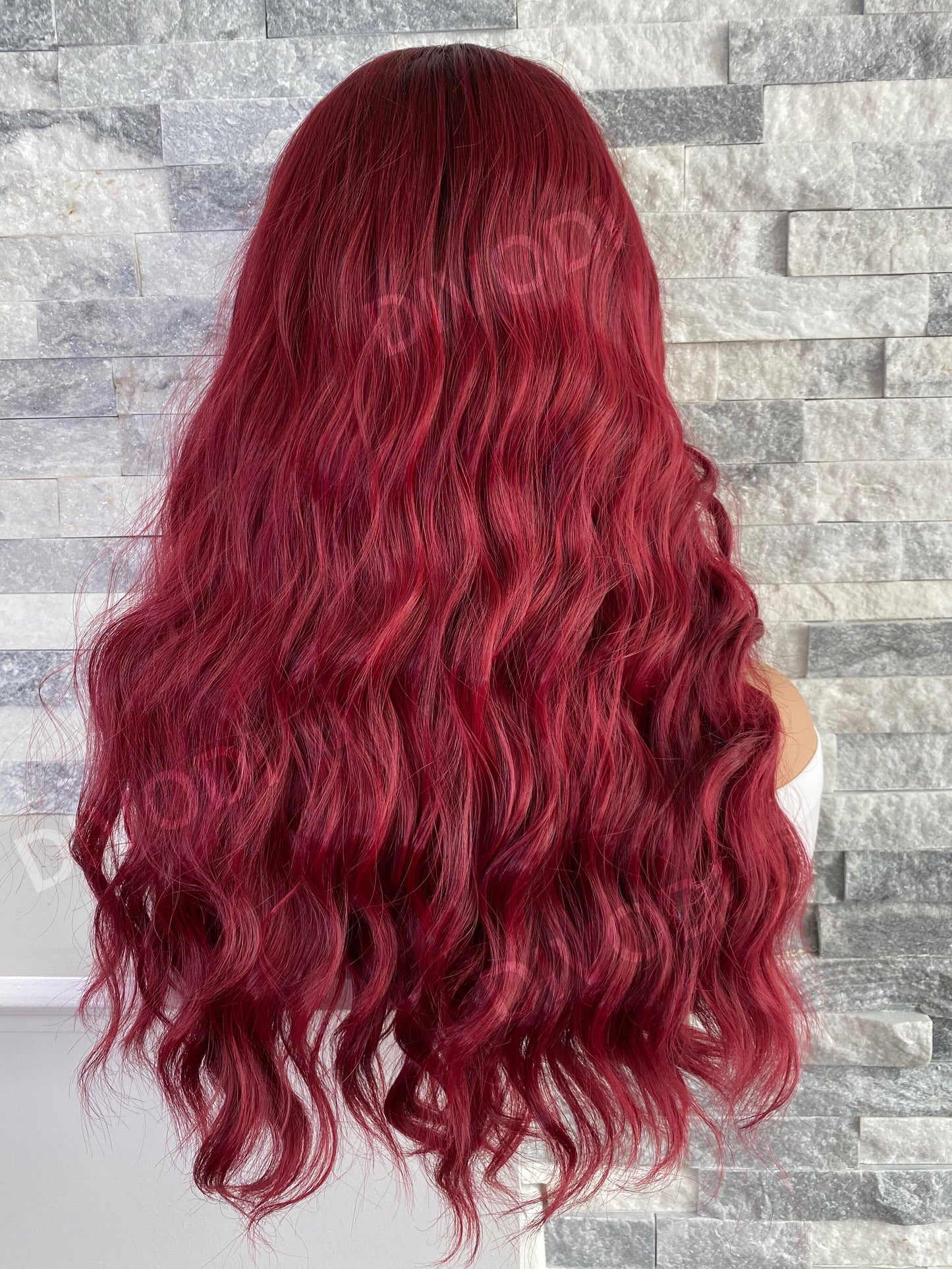 Charlie-Burgundy Red (13x3) Lace Front Wig